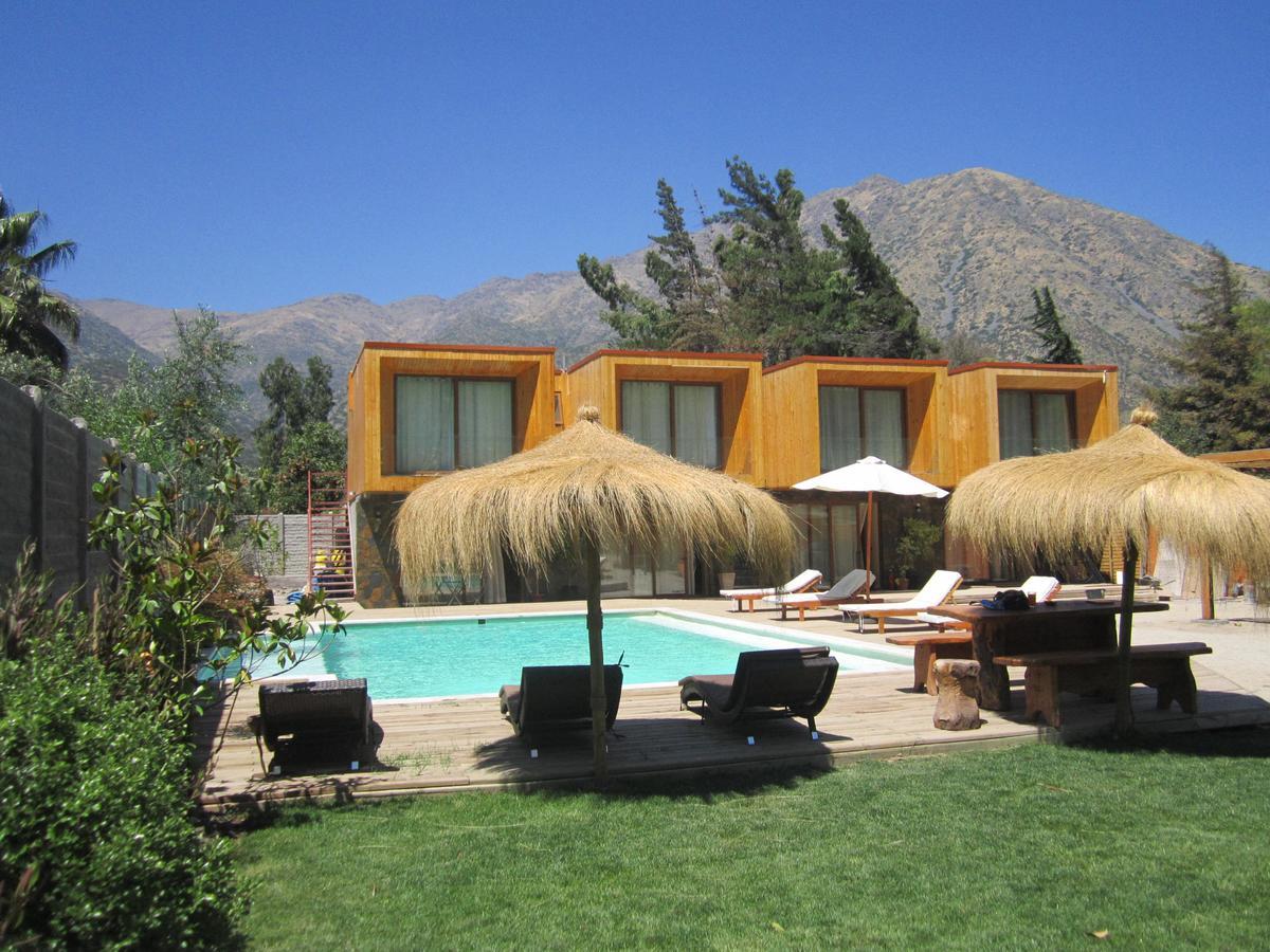 Cajon Del Maipo Lodge San José de Maipo Exteriör bild