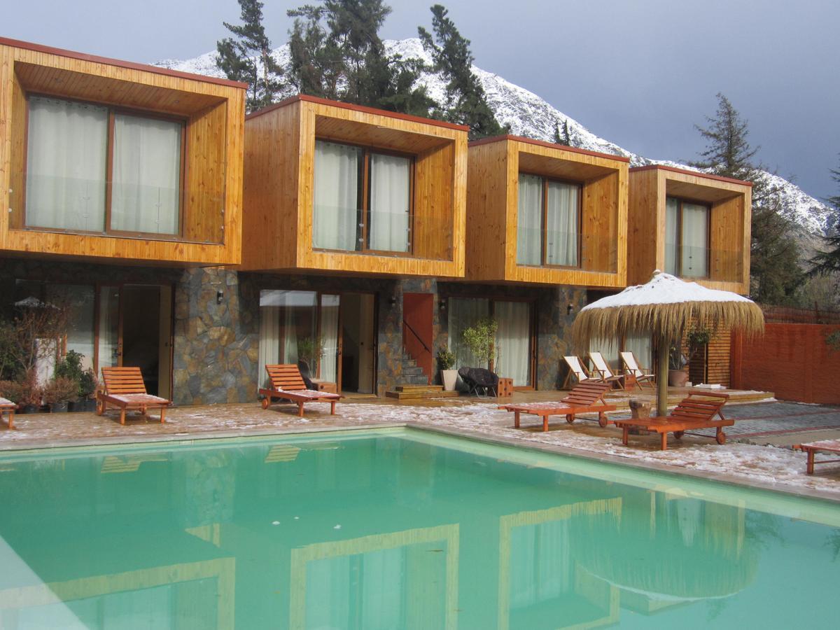 Cajon Del Maipo Lodge San José de Maipo Exteriör bild